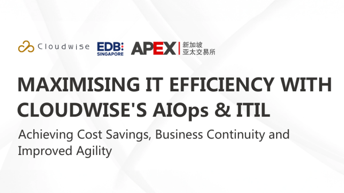 Maximising IT Efficiency with Cloudwise's AIOps & ITIL