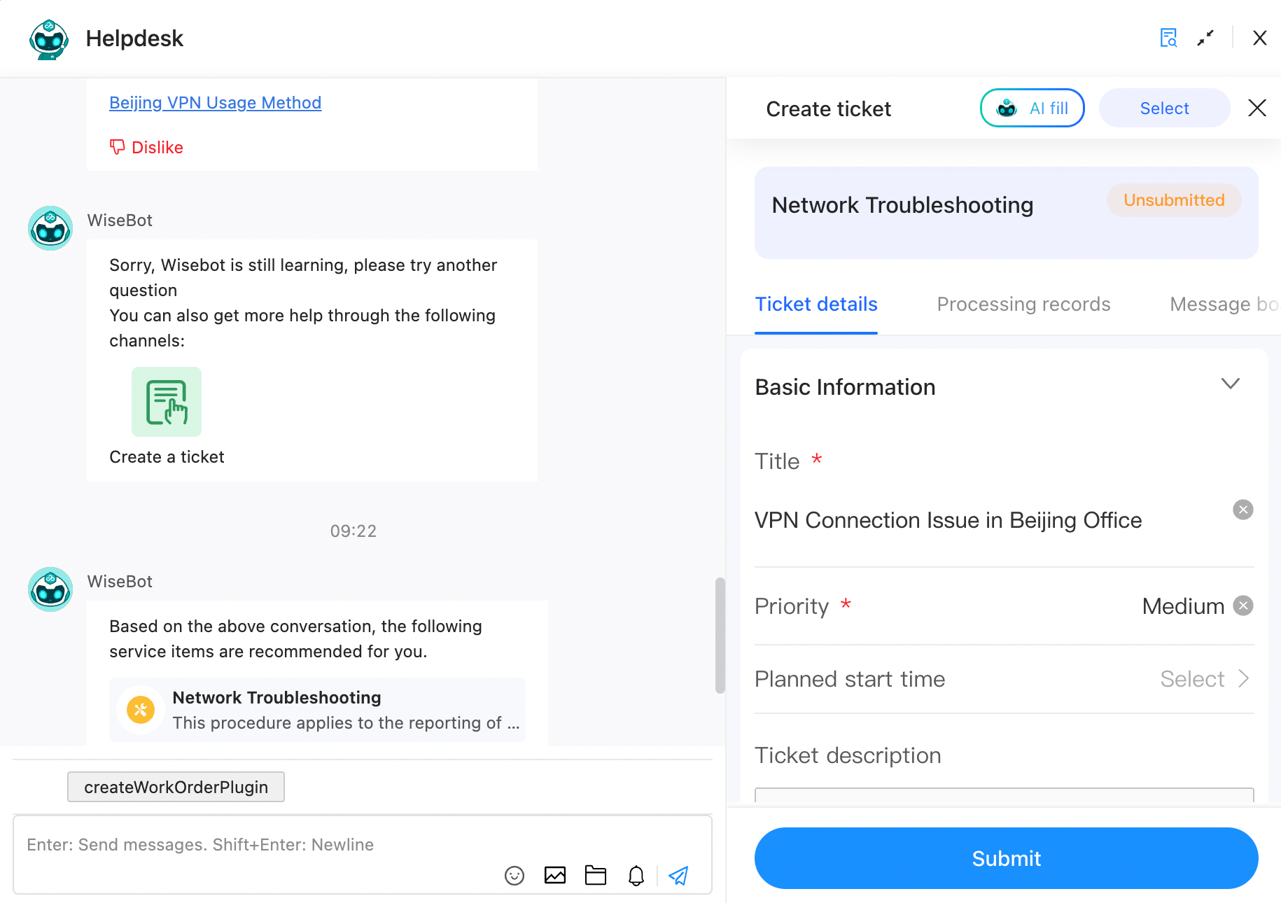 Automated Ticket Creation